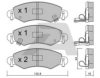 AISIN BPOP-1009 Brake Pad Set, disc brake